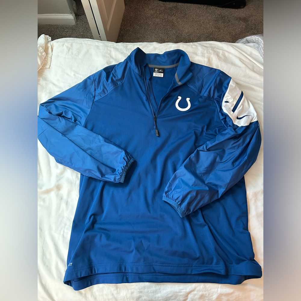 Colts Under Armor Zip Up Sportss Jacket